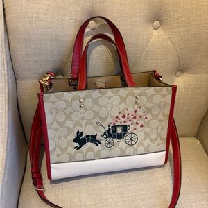 Coach Dempsey carry all tote